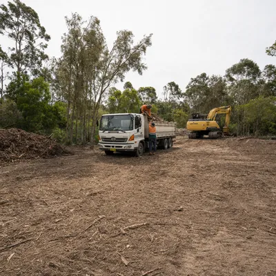 Land Clearing in Cairns. Tropical regrowth knockdown, invasive species removal and residential block prep for building or landscaping across Cairns.