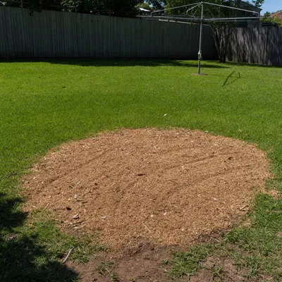 Tropical green waste chipped on site, Cairns